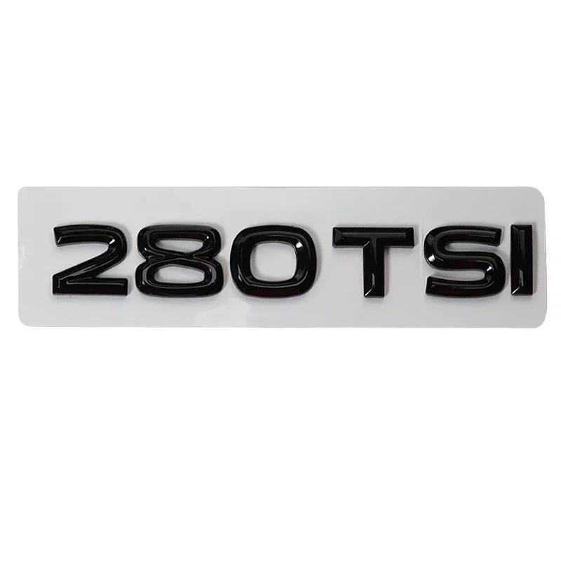 AABIO1 ABS Auto Body Side Sticker Kofferbak Emblem voor Volkswagen 280TSI 380TSI POLO CC Golf GTI Passat Jetta Kever Tiguan Scirocco