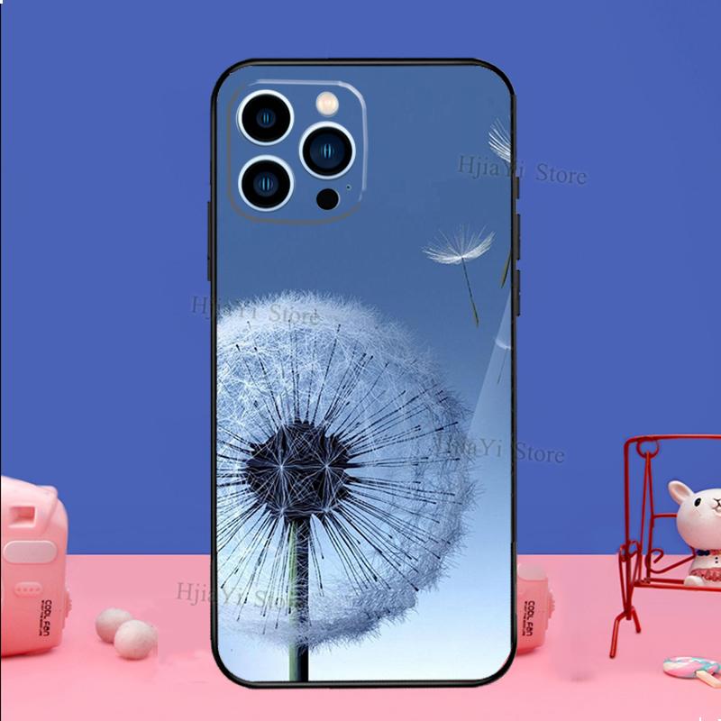 Чехол для телефона с цветами одуванчика для iPhone Samsung Galaxy Redmi Xiaomi Oppo OnePlus Note SA 7 8 9 10 11 12 13 14 20 21 22 23 53 54 Pro Max Plus Ultra
