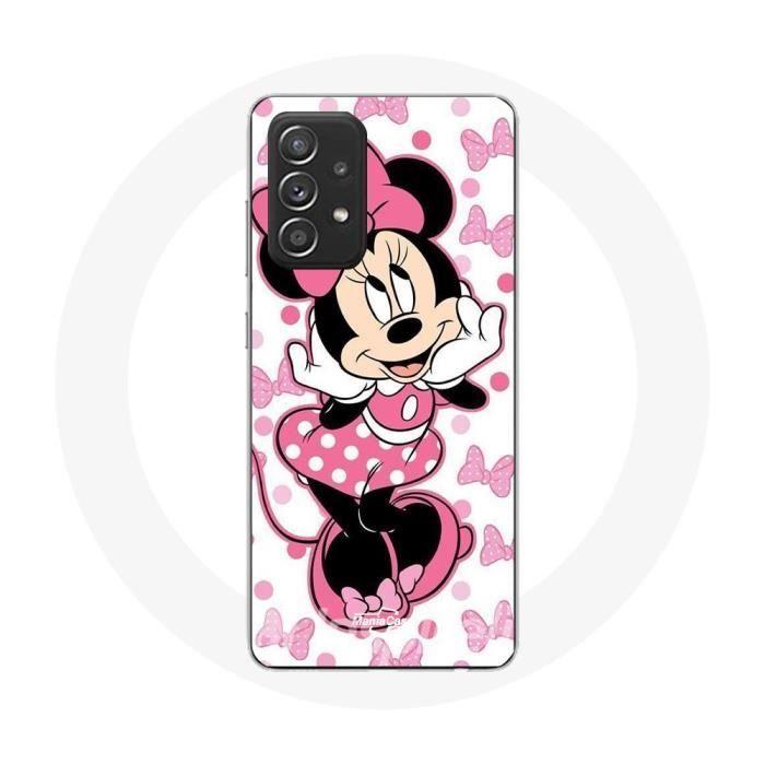 Case for Samsung Galaxy A33 5G Minnie Mouse Cartoon Cute Pink