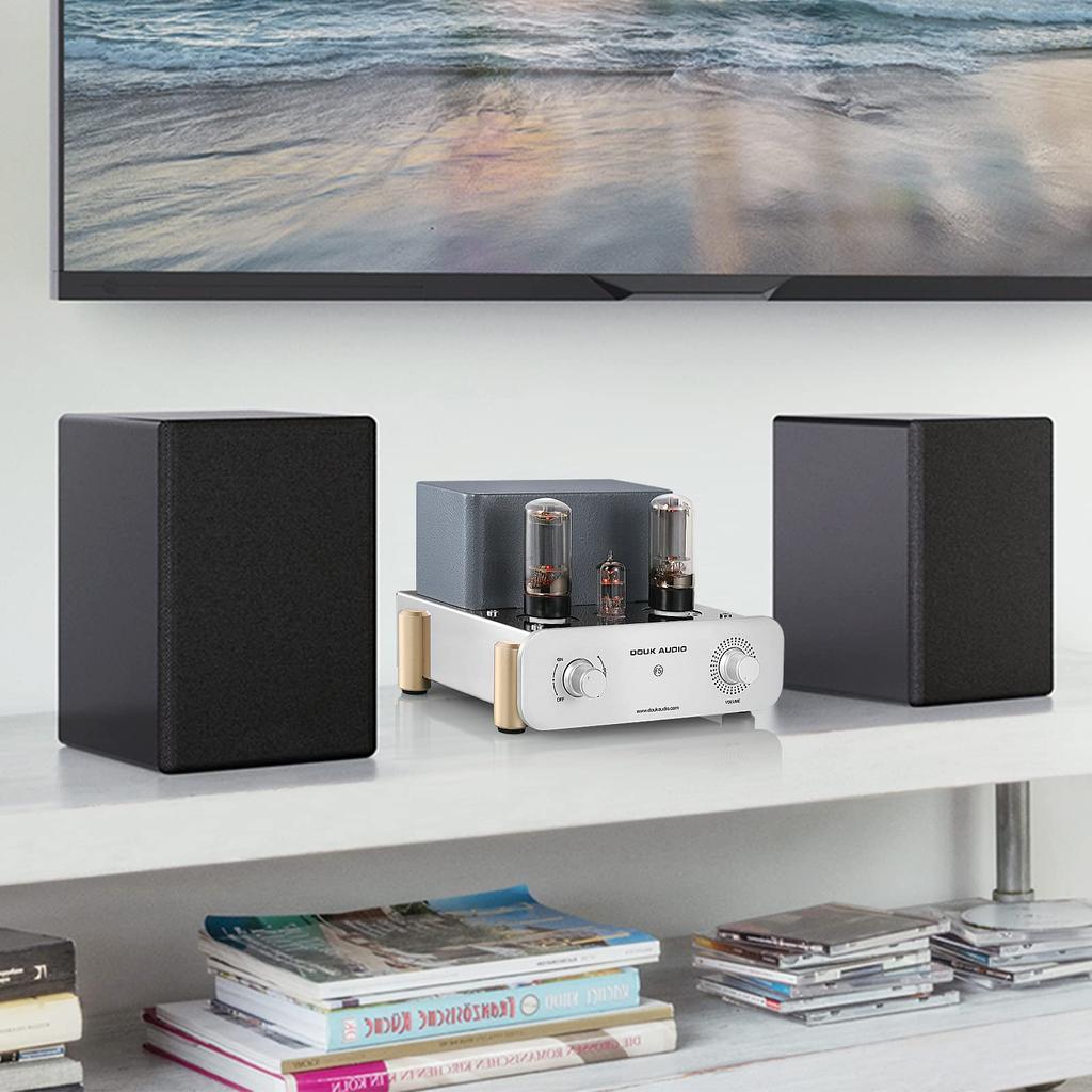 Nobsound F5 HiFi 6L6 6N1 ламповый усилитель мощности Интегральный усилитель Домашний стерео Pure Class A Single End Audio Amplifier Домашний стерео аудио
