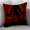 Game God Of War Cute Cartoon Two-dimensional Pillowcase Bedroom Sofa Cushion Cover Nap Pillow Cover
