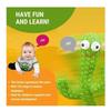Dancing Cactus Toy - Who Dances and Repeats - 120 Songs - Green - For Children from 3 Years Green