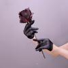 Cosplay Gloves Stage Performance Gloves Satin Gloves Lolita Mittens Women Gloves Half Palm Gloves