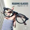 Мужские и женские деловые модные очки для чтения с квадратной оправой, пружинной дужкой, классические очки для чтения
