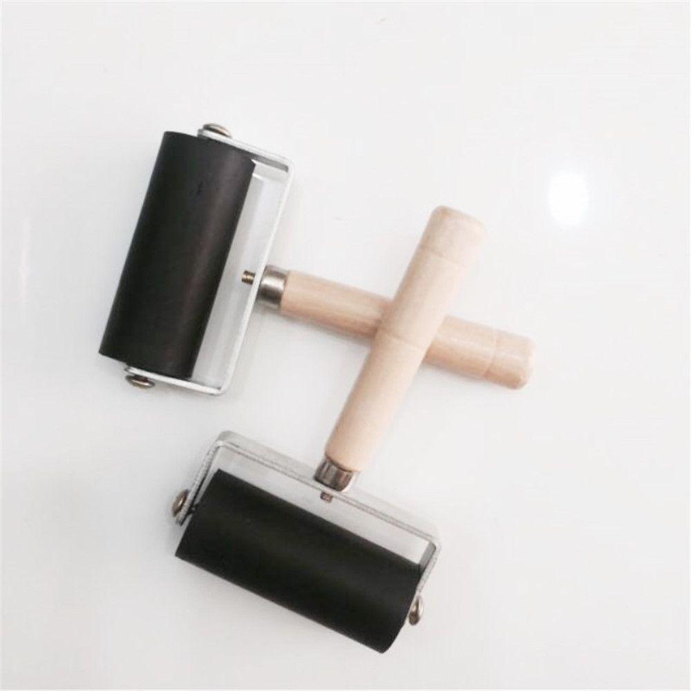 Practical Brayer Rubber Roller Stamping Tool Art Ink Painting Tool 6cm Printmaking Roller