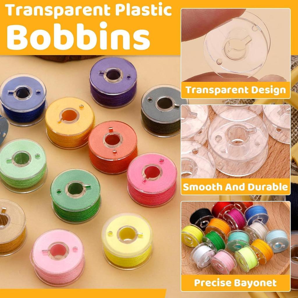 Шпульки для швейной машины 25 штук Инструменты для швейной машины Шпульки класса 15 Для рукоделия Ювелирных изделий Взрослой одежды Бусин Шкафа