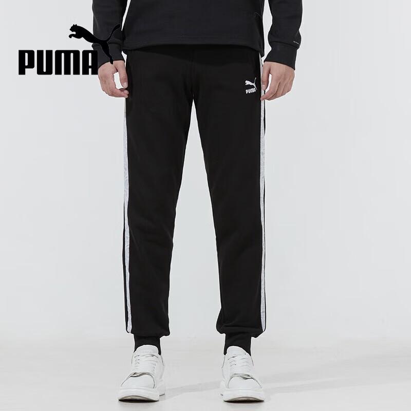 Puma Мужские сужающиеся вязаные спортивные штаны 534982-01