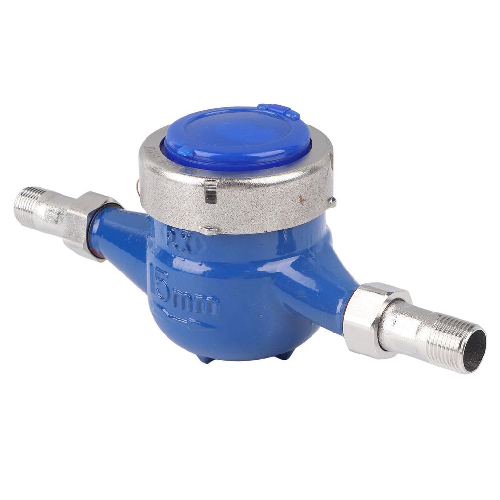 Механический счетчик воды DN15, роторный расходомер воды из нержавеющей стали для домашней коммерческой промышленности