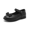 Simple and comfortable cowhide dress shoes for girls, middle-aged and young children, leather shoes