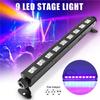 27W 47cm LED Stage Light UV Bar Xmas Disco Halloween Party Lamp Club Black