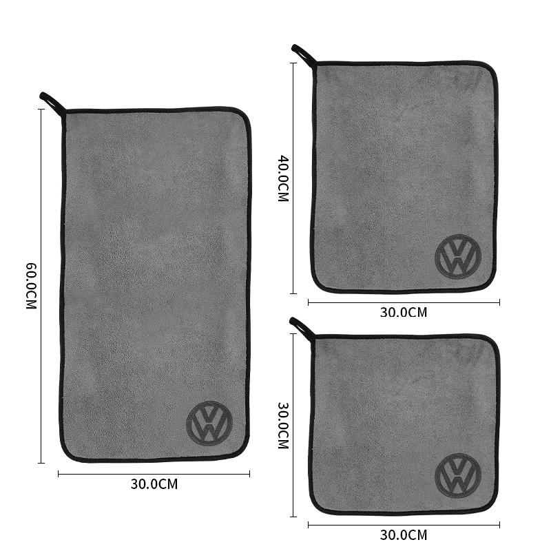 hub cap Car Wash Microfiber Towel Auto Cleaning Tool Soft Brush Drying Rag Cloth For VW Golf Jetta Scirocco Touran Polo Beetle