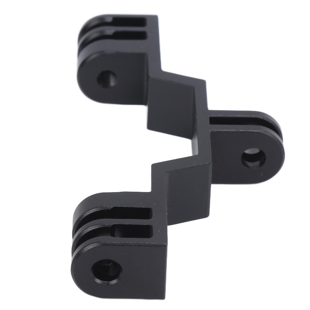 Dual Twin Head Motion Camera Mount Adapter Double Stand Adapter Bracket Aluminum Alloy for GoPro