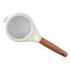 Дуршлаг с деревянной ручкой, фильтр из нержавеющей стали, горячий дуршлаг, для приготовления выпечки