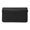 COACH Tabby Polished Pebbled Leather Shoulder Bag, Crossbody Bag Mini Women's Black 76197-B4BK