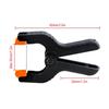 10PCS 2 Inch Spring Clamps Heavy Duty Plastic Clip DIY Woodworking Tools Toggle Grip