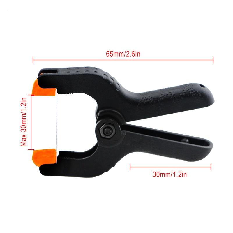 10PCS 2 Inch Spring Clamps Heavy Duty Plastic Clip DIY Woodworking Tools Toggle Grip