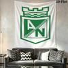 Atlético Nacional Wall Tapestry Aesthetic Wall Hanging Printed Fabric Blanket Decorative Tapestries for Bedroom Living Room Home Decor