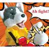 Kung Fu Dog, Kung Fu Husky, Toy Husky Plush, Dog Hand Puppet, Kong Fu Animal Toy, Husky Gloves Doll Kids Game Plush Toys