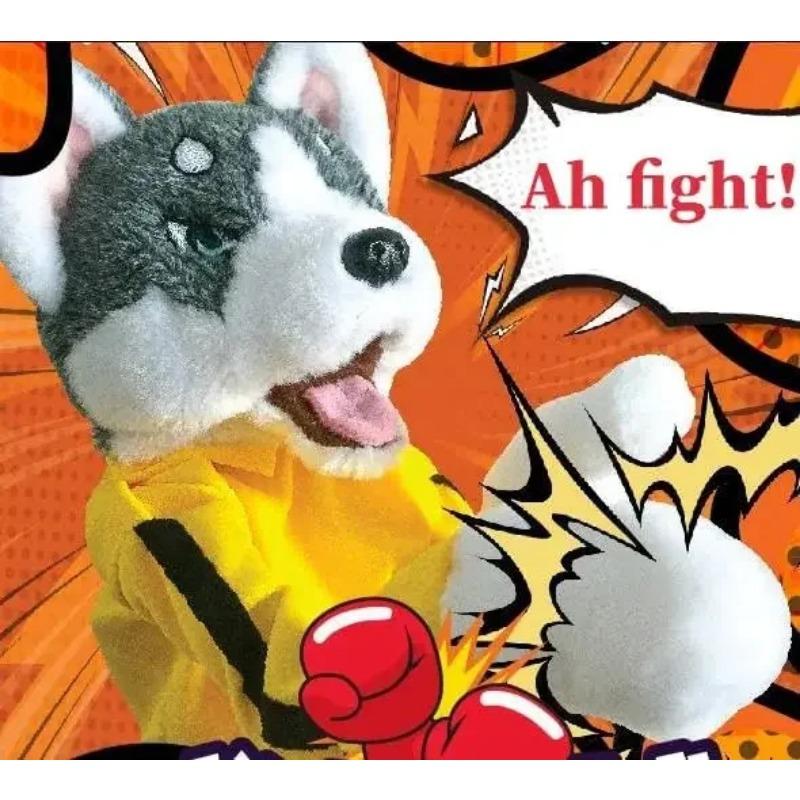 Kung Fu Dog, Kung Fu Husky, Toy Husky Plush, Dog Hand Puppet, Kong Fu Animal Toy, Husky Gloves Doll Kids Game Plush Toys
