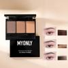Maioli Waterproof 3-Color Eyebrow Powder & Contour for Beginners