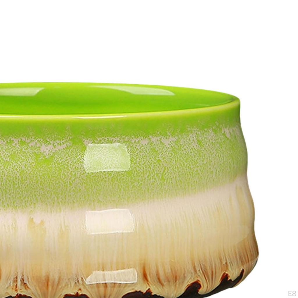 Керамическая чаша для матча, ручная работа, японское приготовление, портативный фарфор, смешивание чая