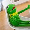 Frog Hand Puppet Soft Stuffed Plush Playthings Cute Animal Frog Cosplay As a Prop Plushies Doll Gifts Ideal For Children Stage Performance Props