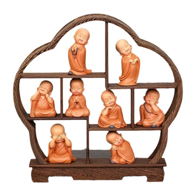 Дзен Хуэйнэн Маленький монах Настольное украшение для домашнего декора