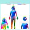 Костюм для косплея Roblox Rainbow Friends, яркий и прочный детский комбинезон для Хэллоуин-вечеринки