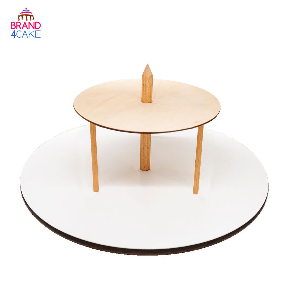 2-Tiered Cake Stand 30/20 Brand4Cake