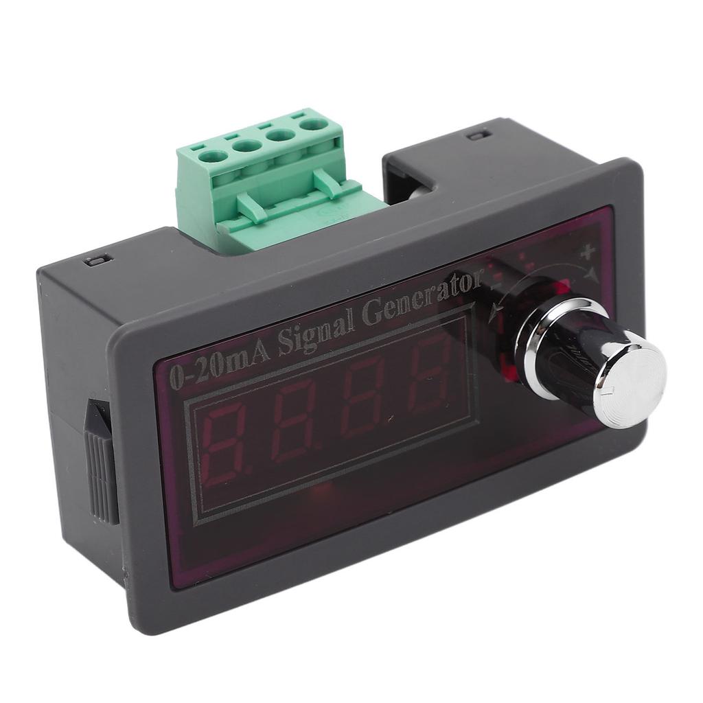 0?20mA Signal Generator 4 Digits Display Current Analog Simulator DCS Control 15?28VDC Button Type