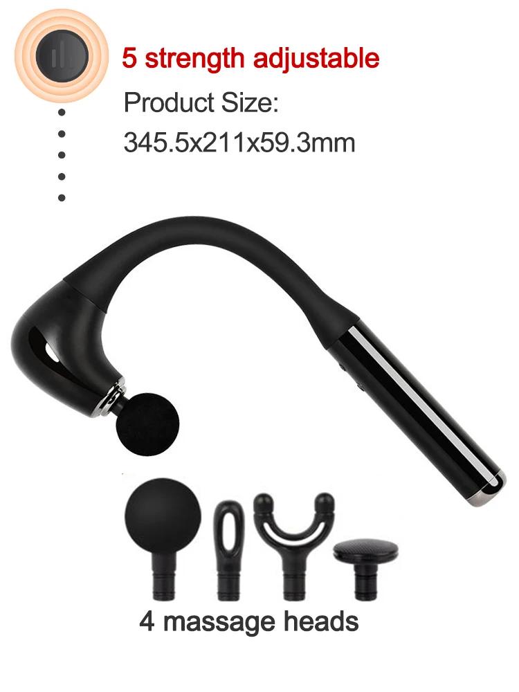 Electric Massage Gun for Muscle Relaxation Deep Tissue Trigger Point Therapy Fitness Fascia Gun Body Recovery