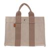 HERMES   Tote Bag beige/Brown Canvas Women