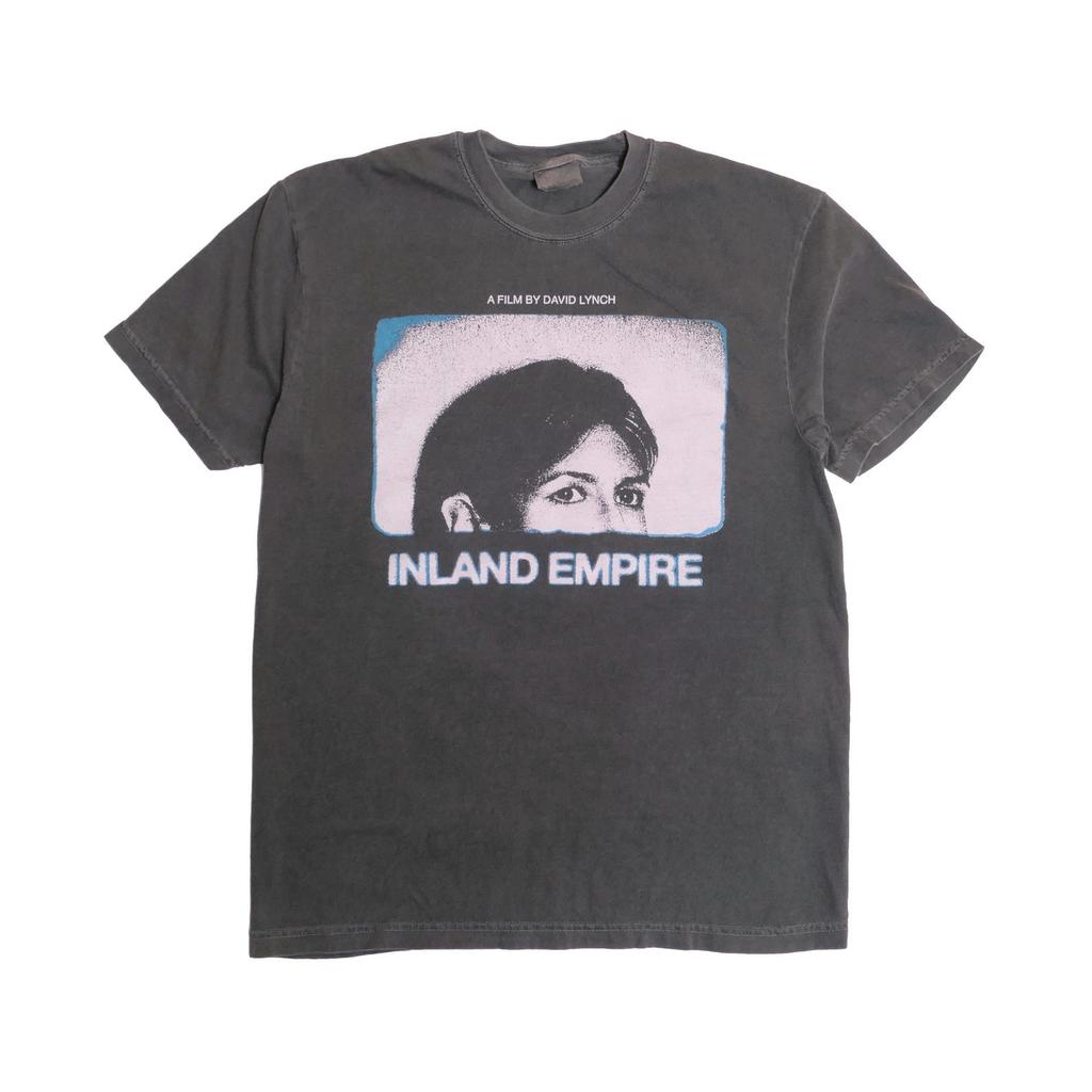 Inland Empire Movie Tee Shirt David Lynch Twin Peaks Creator Laura Dern California 8mm Film Ultra Faded Eraserhead Criterion Tee Shirt - Med