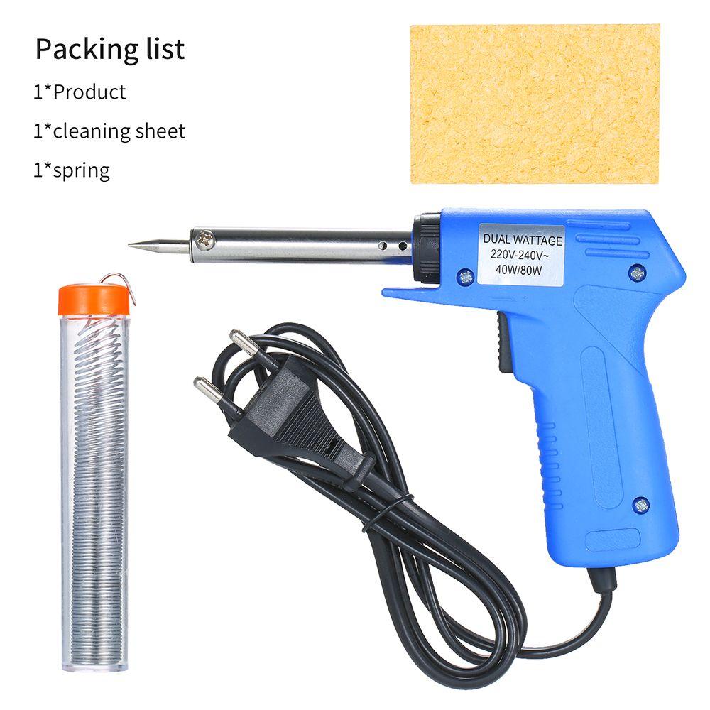 30W/70W EU Plug Internal/External Heat Welding Torch Double Power Soldering Iron Welding Tools