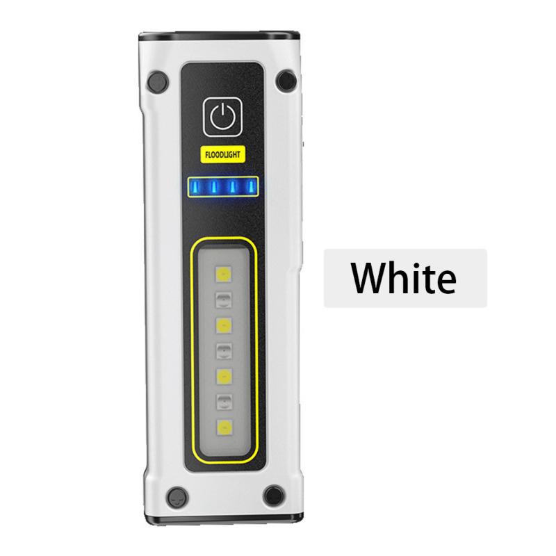 Мини-фонарик с двойным источником света Type-c, многофункциональный рабочий свет с быстрой зарядкой и магнитом