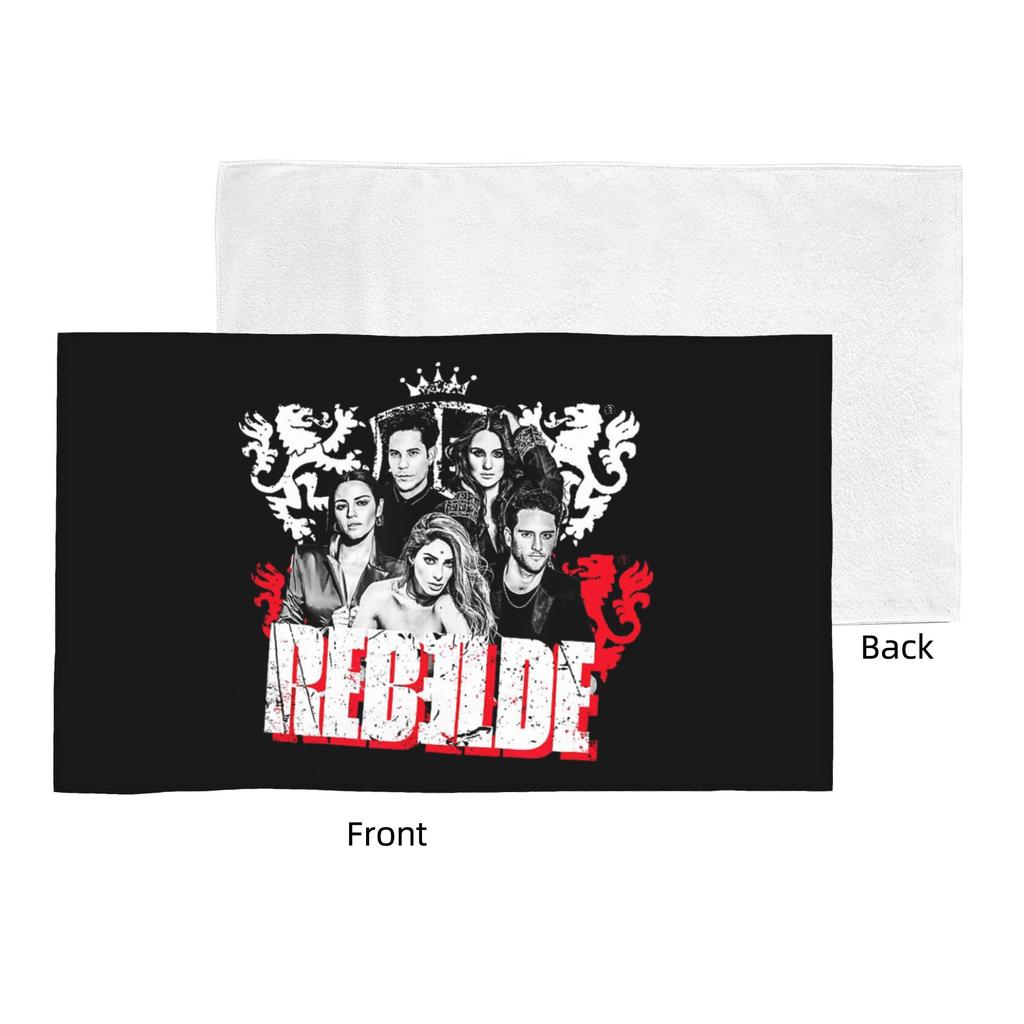 Rbd Rebelde Tour Classic Soft Face Towel Quick Dry Pool Bath Cotton Towels Breathable