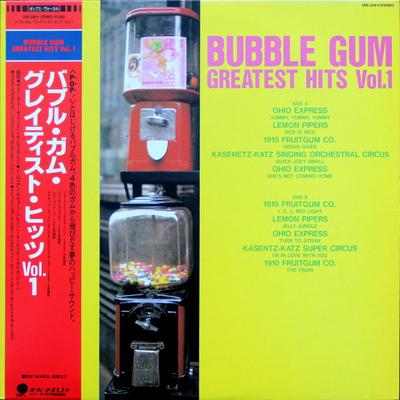 LP Пластинка РАЗНЫЕ ИСПОЛНИТЕЛИ - Bubble Gum Greatest Hits Vol. 1 UPS329V ЗАГРАНИЧНЫЙ 1984 Япония Рок Б/У