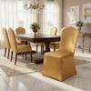 Dust-proof Bronzing Elastic Chair Cover Full Cover Wedding Chair Cover  Restaurant