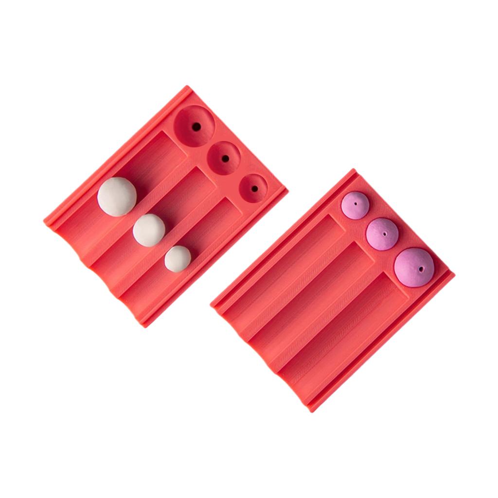 Портативная форма для катания бусин из полимерной глины, инструмент для рукоделия для изготовления ювелирных изделий, серег, подвесок своими руками с функцией пробивки