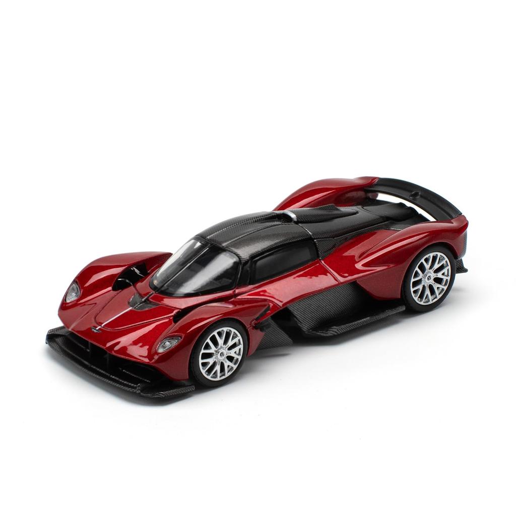 POP RACE ASTON MARTIN VALKYRIE SUPERNOVA RED Finished Product PR640152 1/64 -