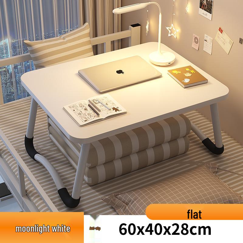 Compact Folding Bedside Table - Study Desk & Laptop Stand