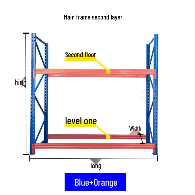 Heavy Duty High Bay Beam Type Pallet Racking for Warehouses
