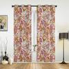 Черно-белая бандана Bohemia Hall Curtains For Living Room Kitchen Boy Girl Bedroom Long Curtain For Windows Cortinas Home Decor