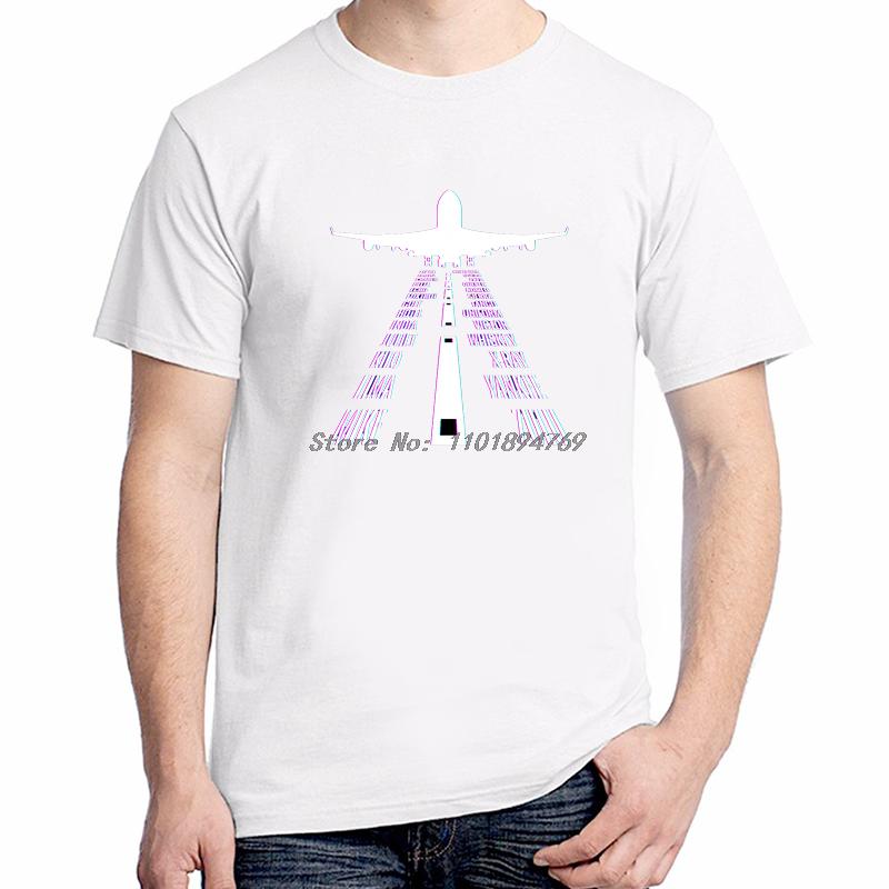 Phonetic Alphabet Airplane Runway Fashion Graphic T Shirts Summer Tees Tops Cotton Short Sleeve Tshirts Unisex Print T Shirt