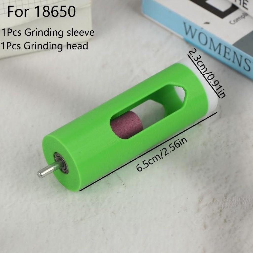 1 Set High-Efficiency Lithium Battery Grinding Tools for 18650/21700 Lithium Battery