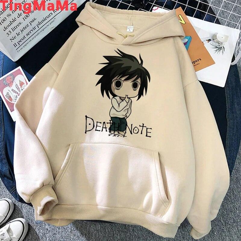 Death Note Misa AUnisexe толстовки унисекс Корея y2k с эстетическим принтом пуловеры унисекс толстовки больших размеров с графикой унисекс