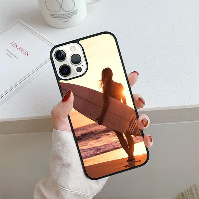 Летний пляжный чехол для телефона с изображением серфборда для iPhone 17 Air 14 15 16 16e 13 12 Max Чехол для iPhone 17 Air 14 11 Pro Max Plus
