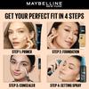 Maybelline New York Fit Me Concealer Liquid Makeup Full Coverage Matte Finish 10, 6.8ml Light Shade Oil Free Long Lasting Natural Look