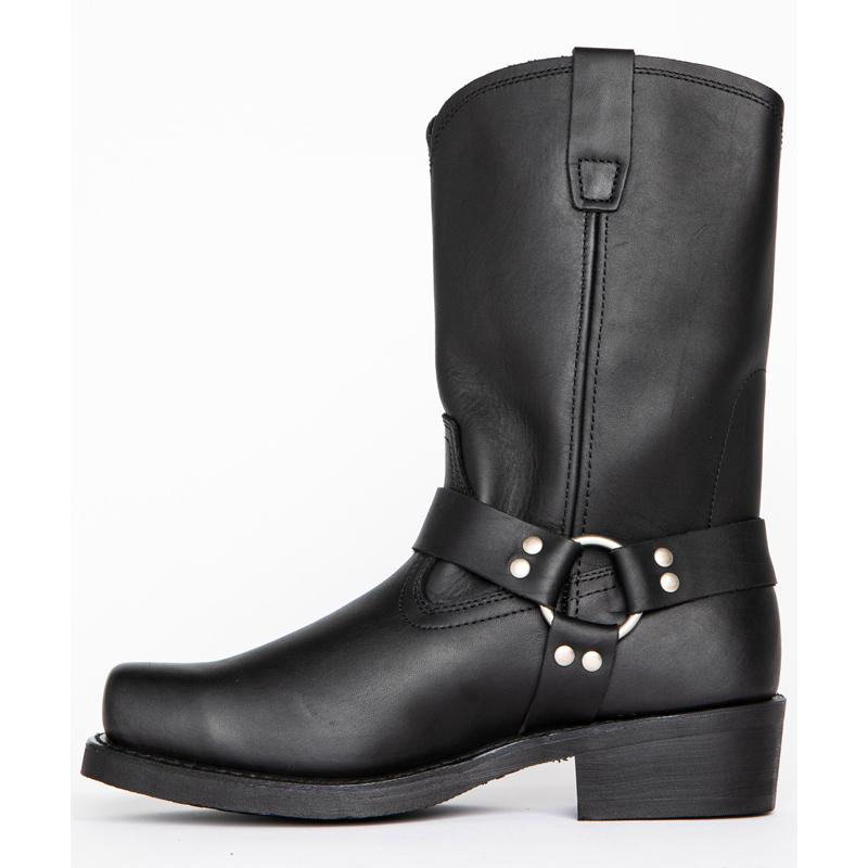 Ковбойские сапоги в стиле ретро, мужские ботинки в стиле вестерн до середины икры, мужские кожаные ботинки, мужская обувь без шнуровки, зимние рыцарские сапоги, мужские ботинки, большие размеры 48