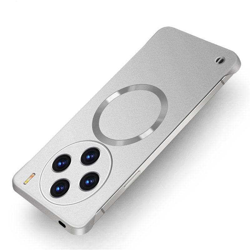 Для Magsafe Magnetic Frameless Phone Case для Xiaomi 14 Pro 13 Ultra Coque Wireless Charging Magsafe Borderless Cover для Mi 14 Ultra 13 Pro Fundas